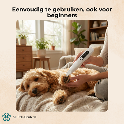 All Pets Center® DetailPro™ – Veilige Detailtrimmer voor Pootjes & Gevoelige Zones